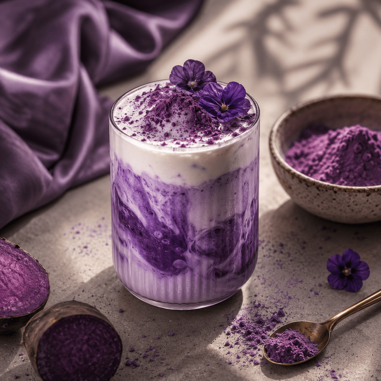 Kreminė UBE Latte