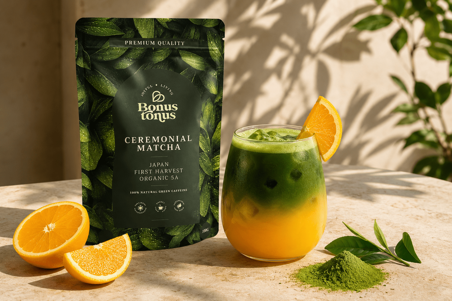 Ceremoninė matcha JaponijaBONUS TONUS