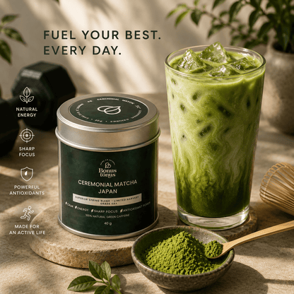 Matcha Energijai ir DėmesiuiBONUS TONUS