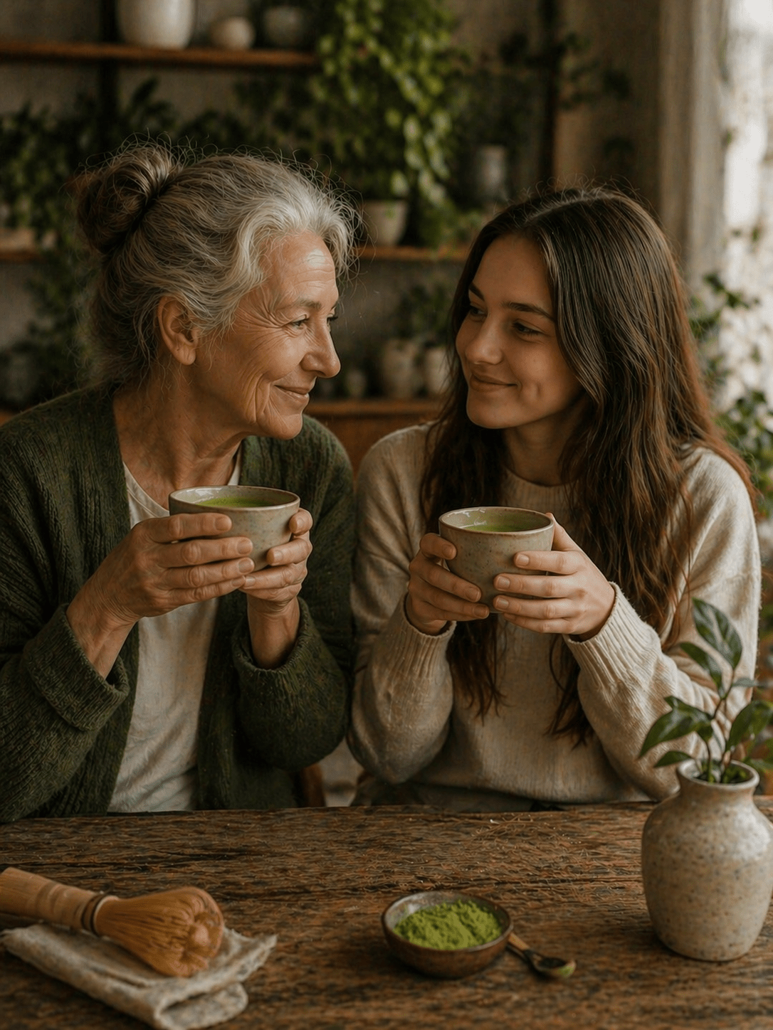 Matcha su kokosu ir liūto karčiu 4A 200GBONUS TONUS