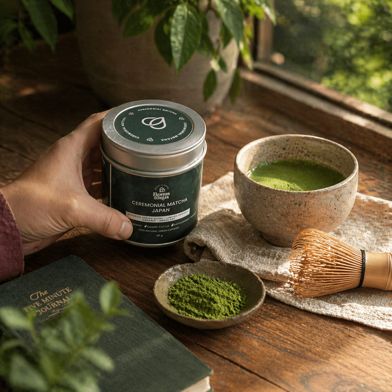 Riboto derliaus matcha - 5A+ klasė - 40gBONUS TONUS